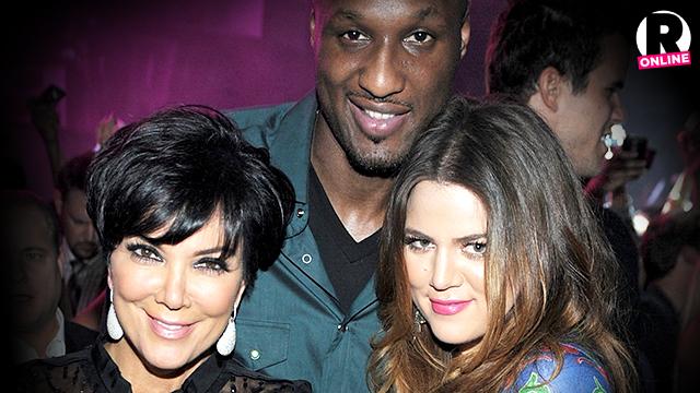 Khloe Kardashian Kris Jenner Talking To Lamar Odom