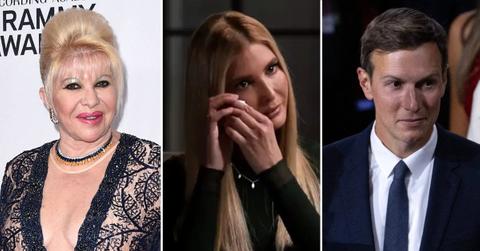 split image of Ivana Trump, Ivanka Trump, and Jared Kushner