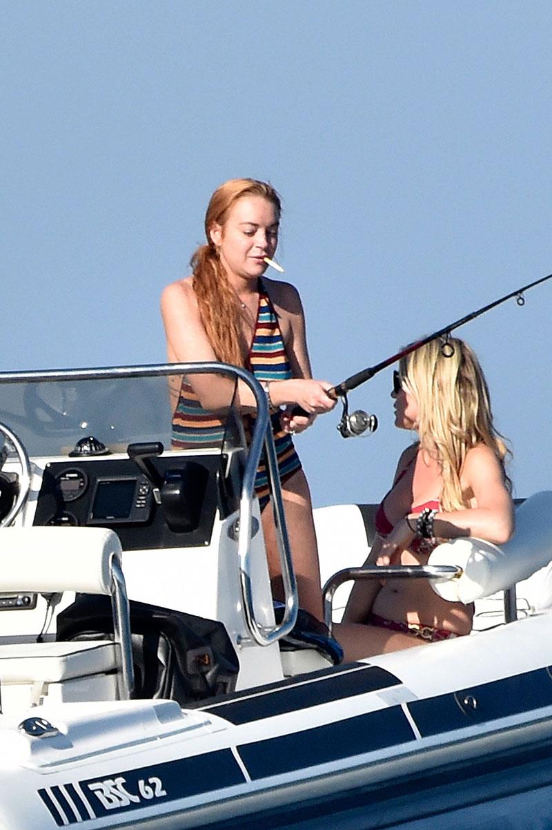 Lindsay Lohan Fiance Fight Beach Split Break Up