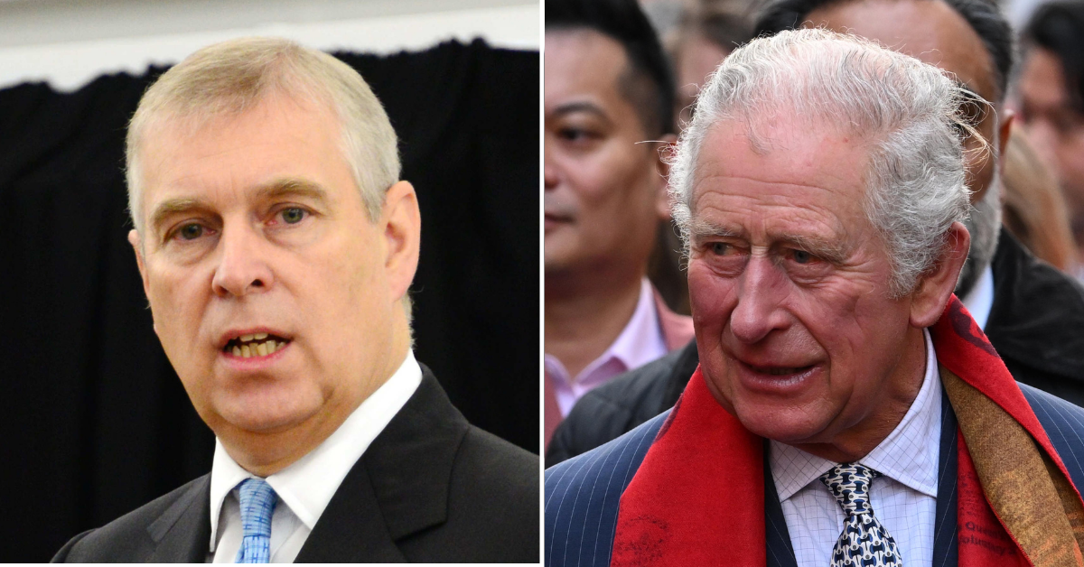 Prince Andrew Booted To Back Of Prince Charles' London Event