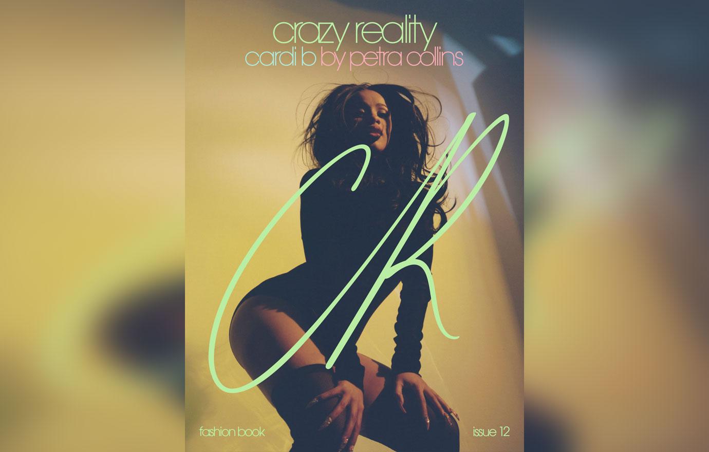 //CR Fashion Book Issue  Cardi B Cover by Petra Collins