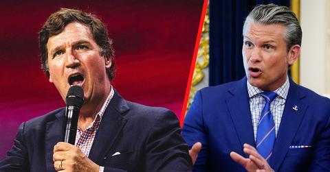 Photo of Tucker Carlson, Pete Hegseth