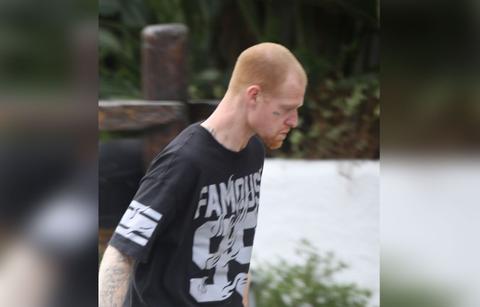 Redmond O'neil Walking to the Right in Back Shirt