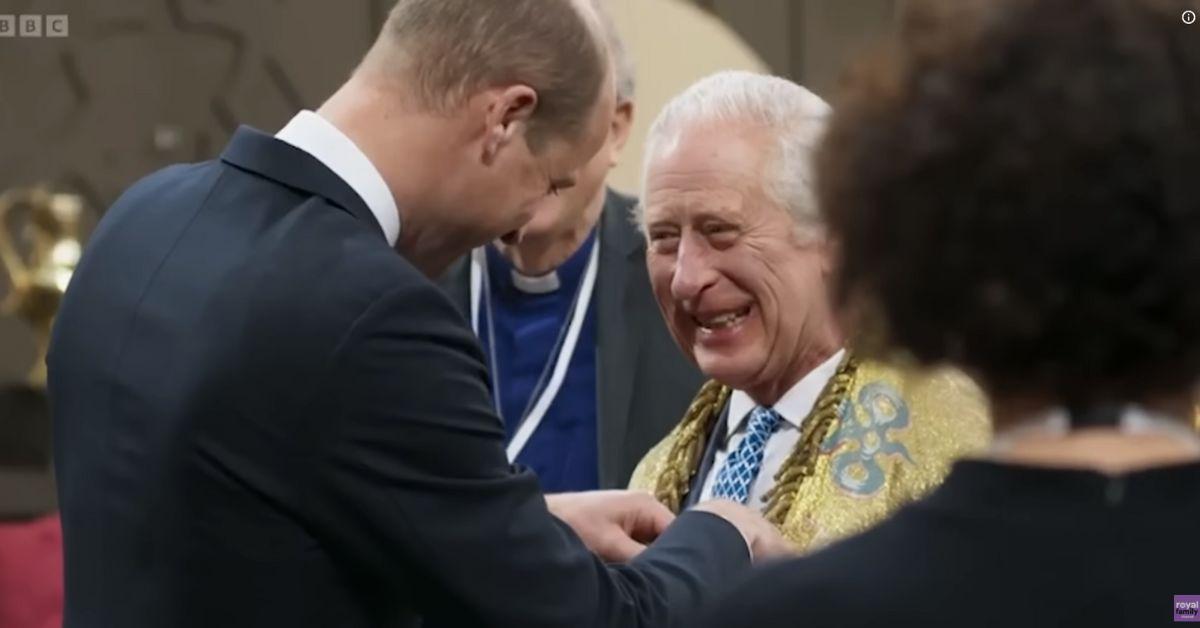 Photo of King Charles and Prince William