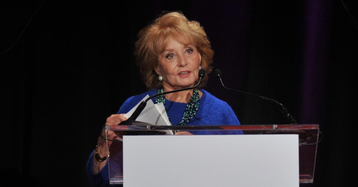 Barbara Walters' Caretakers Stop Her From Watching The News To Avoid