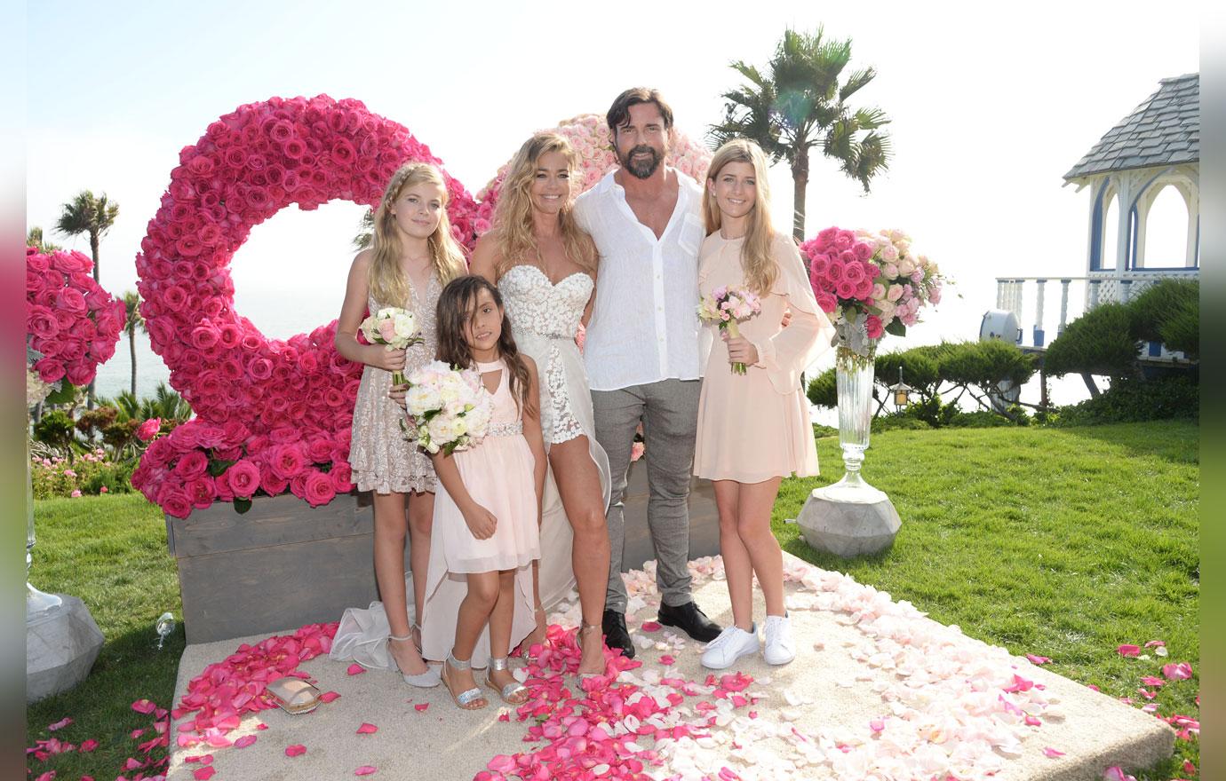 Denise Richards Aaron Phypers Get Married Malibu Wedding