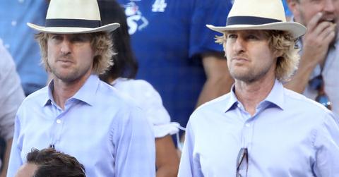 owen wilson baseball game days birth daughter