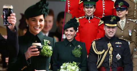 Kate Middleton Prince William Drink Beer St Patricks Day