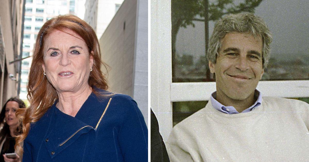Photo of Sarah Ferguson and Jeffrey Epstein