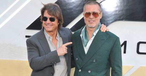 Photo of Tom Cruise and Brad Pitt