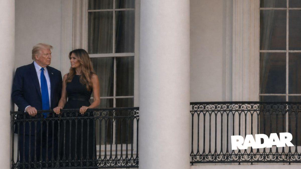 Photo of Donald Trump, Melania Trump