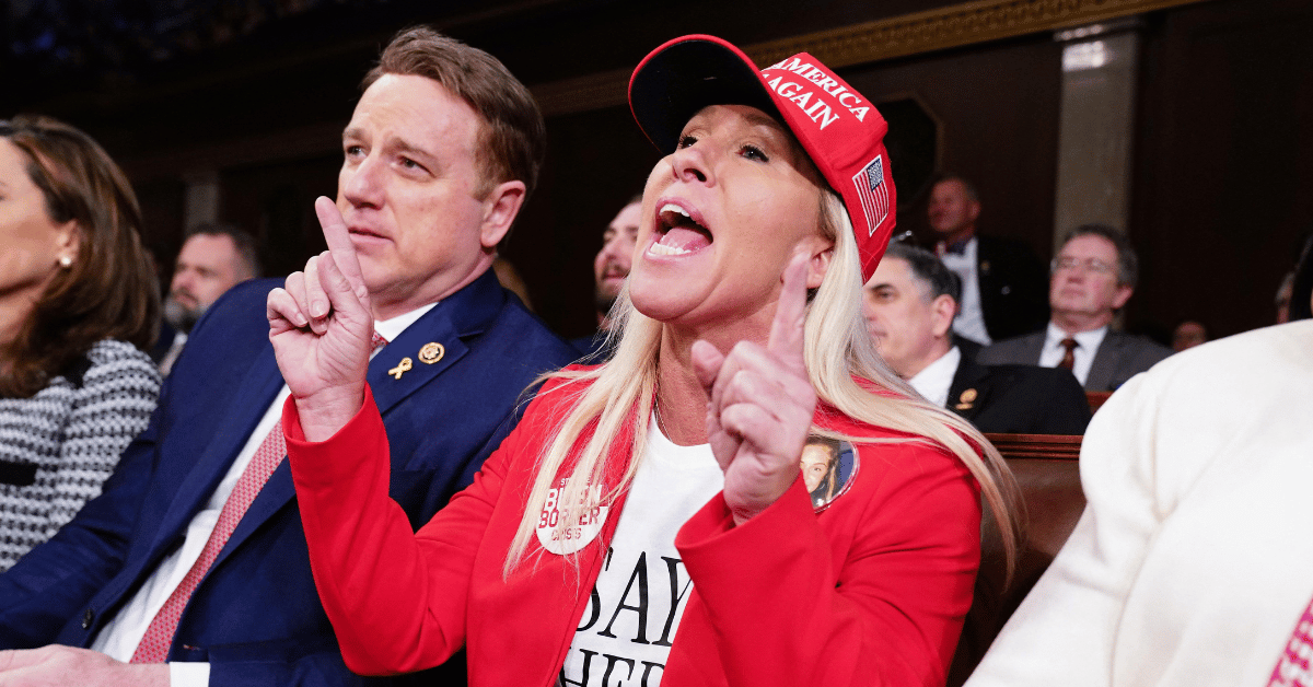 Photo of Marjorie Taylor Greene