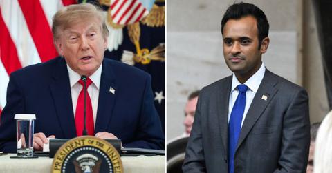 Donald Trump Defends Vivek Ramaswamy’s Controversial Ohio Campaign Ad