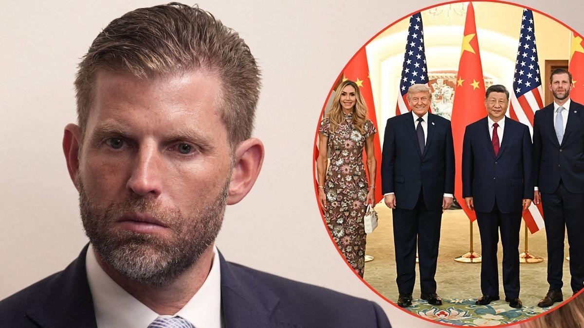 Photo of Eric Trump, Lara Trump, Xi Jinping, Donald Trump