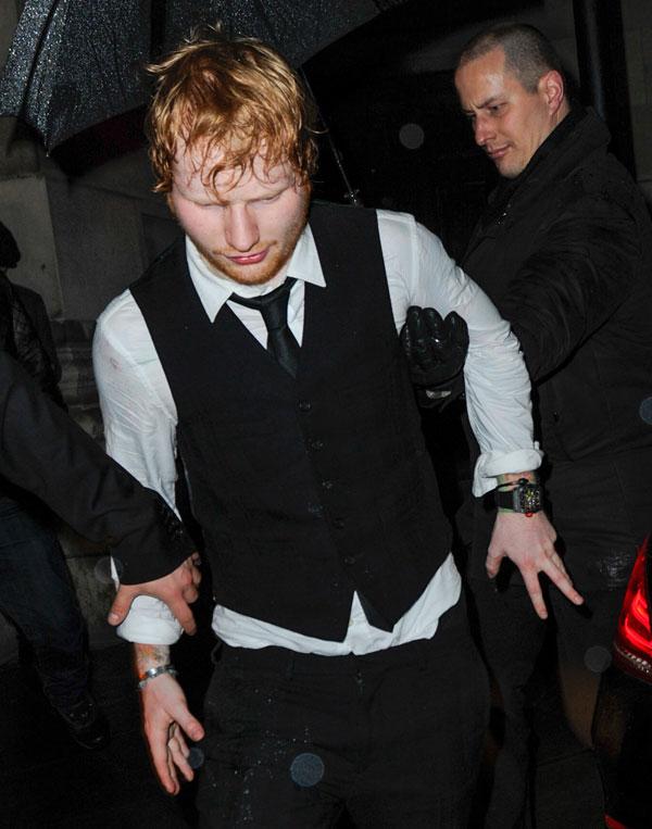 Ed Sheeran Drunk At Brit Awards