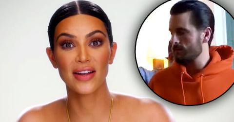 //kim kardashian catches woman scott disick room kuwtk recap pp