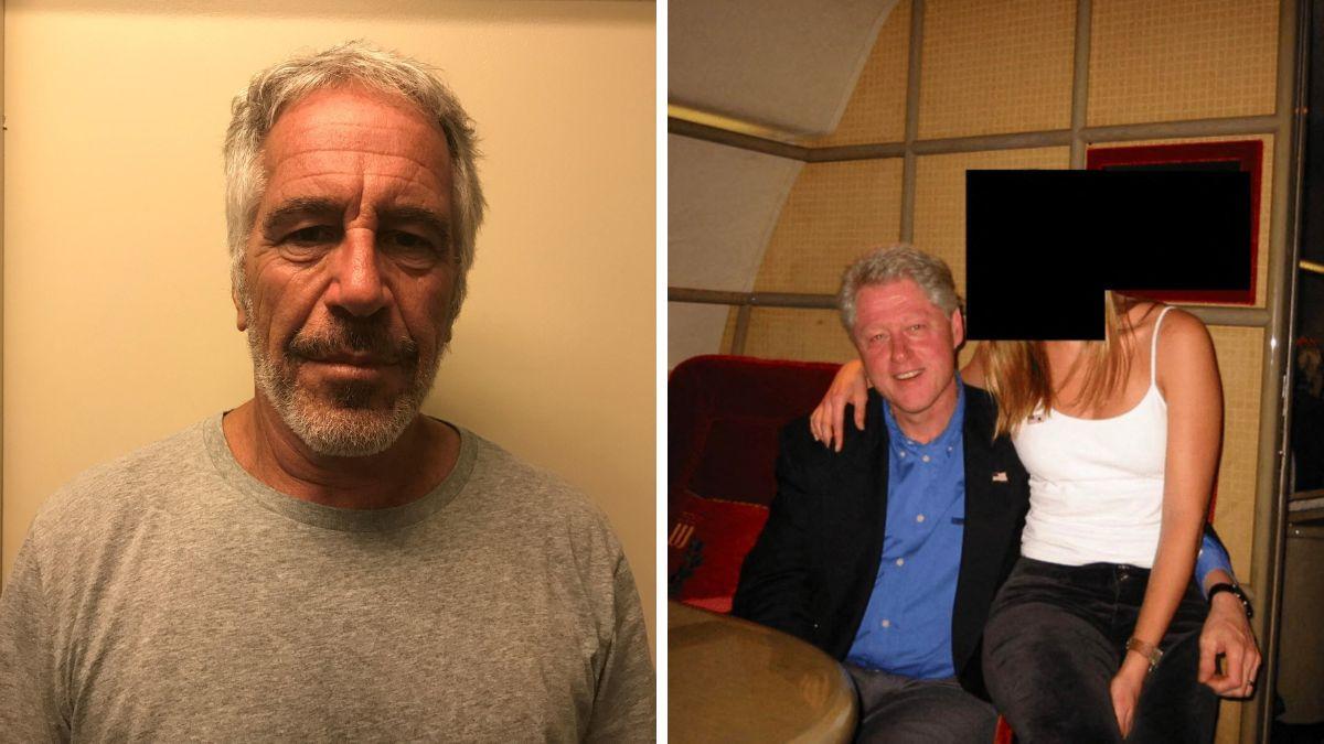 Photo of Jeffrey Epstein, Bill Clinton