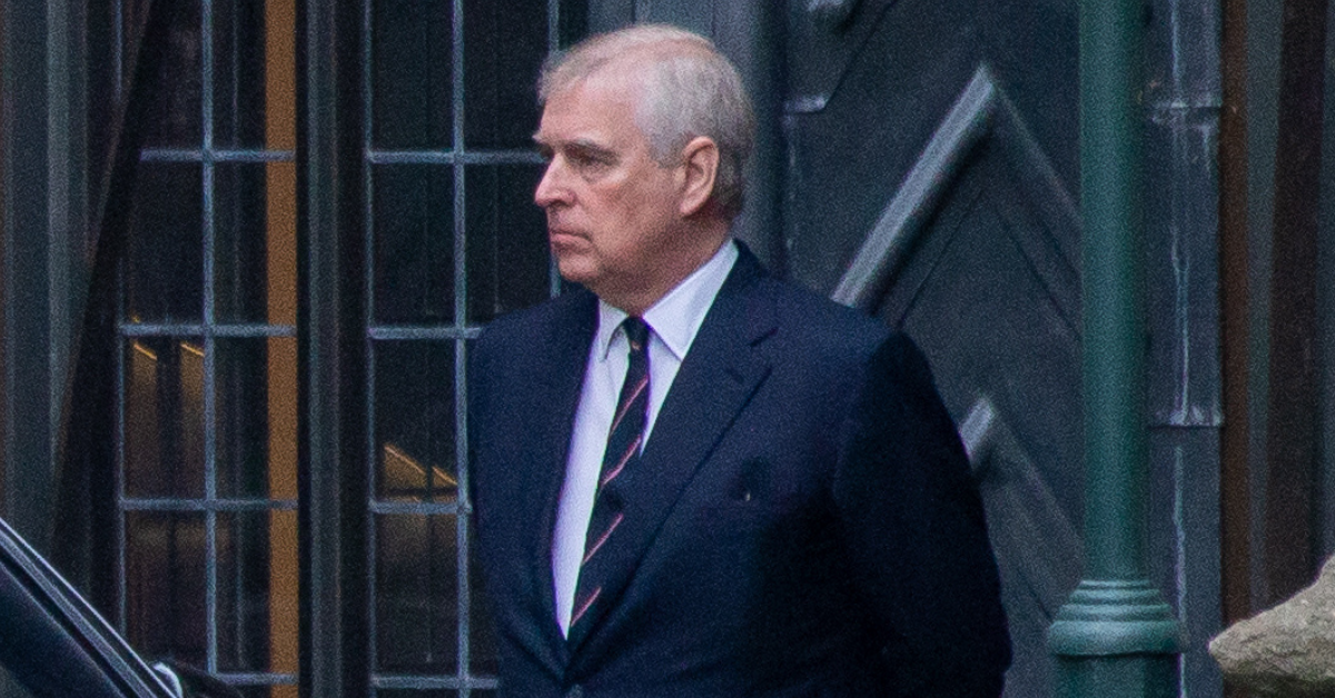 Prince Andrew Booted To Back Of Prince Charles' London Event