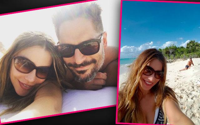 //sofia vergara joe manganiello honeymoon pics pp