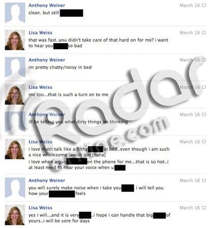 Hot, 'Sweaty,' & X-Rated! Inside Anthony Weiner's Facebook Sext Scandal