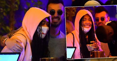 Jordyn Woods Gets Close To Mystery Man Coachella