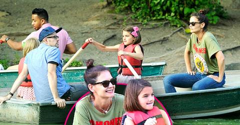 //katie holmes daughter suri boating mystery man pp