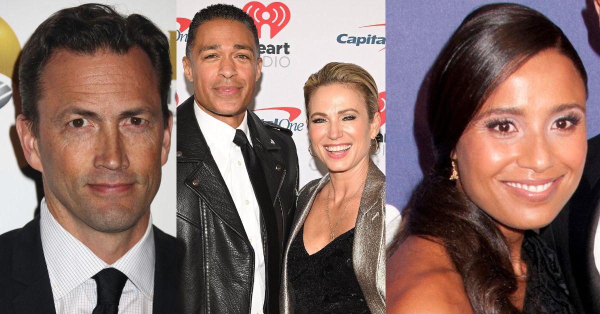 Andrew Shue and Marilee Fiebig reportedly began dating after their divorces from Amy Robach and T.J. Holmes.