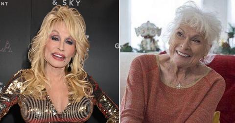 Split photo of Dolly Parton and Paula Shaw
