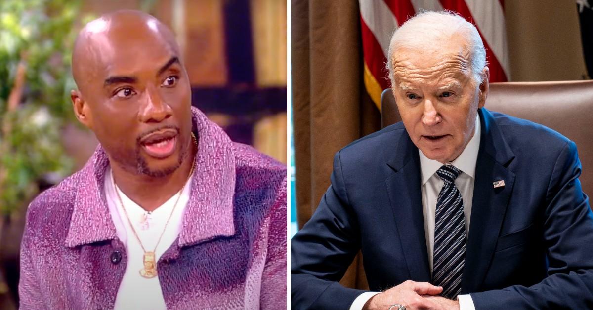 both candidates are trash charlamagne refuses to voice support for joe biden on the view pp