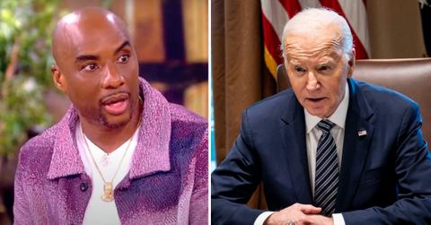 both candidates are trash charlamagne refuses to voice support for joe biden on the view pp