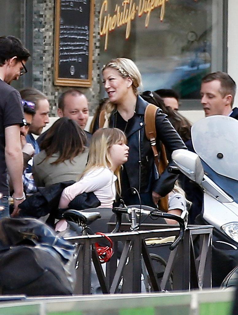 Tori Spelling Stranded Paris After Hospitalization