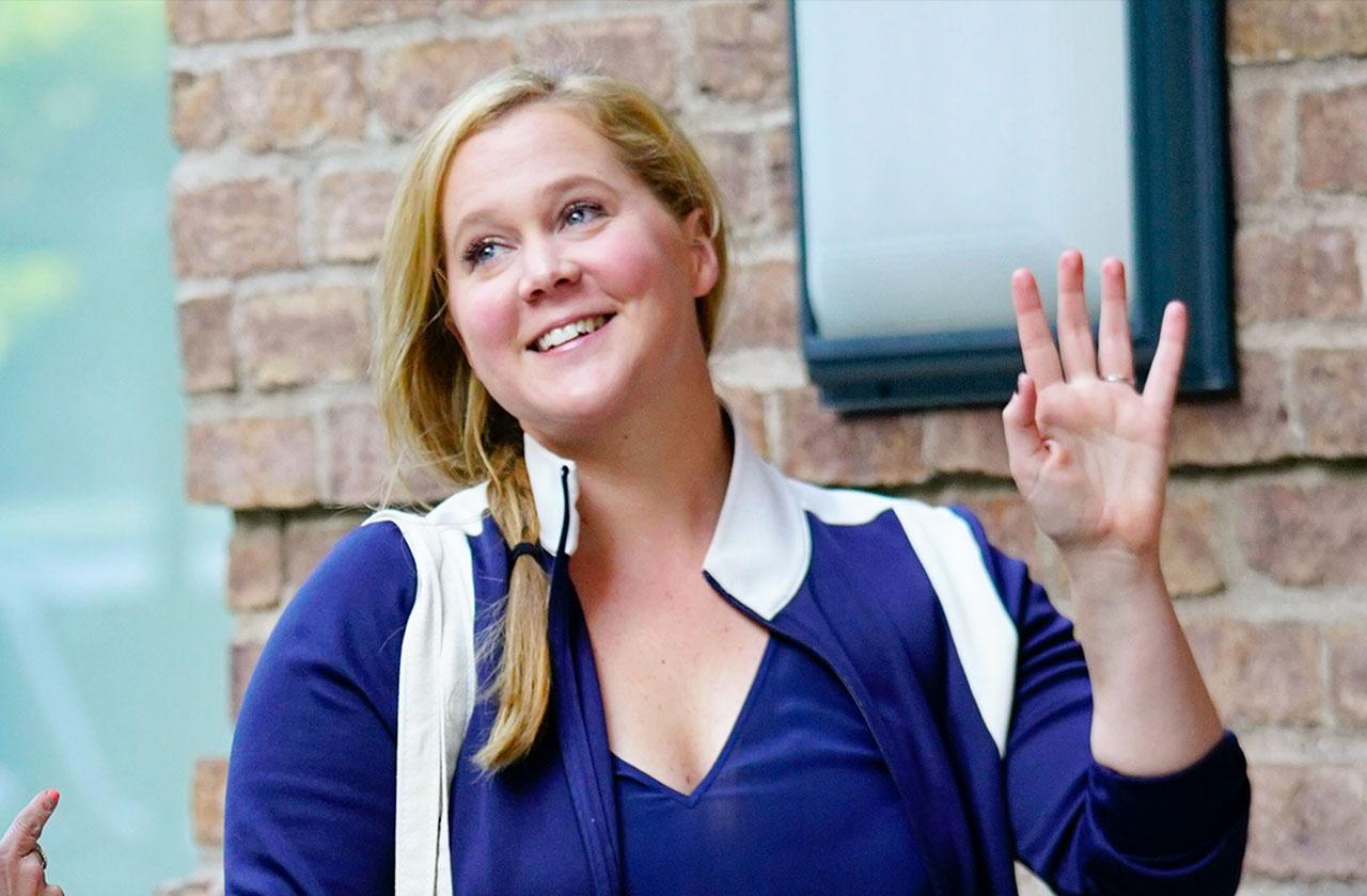 Pregnant Amy Schumer Morning Sickness