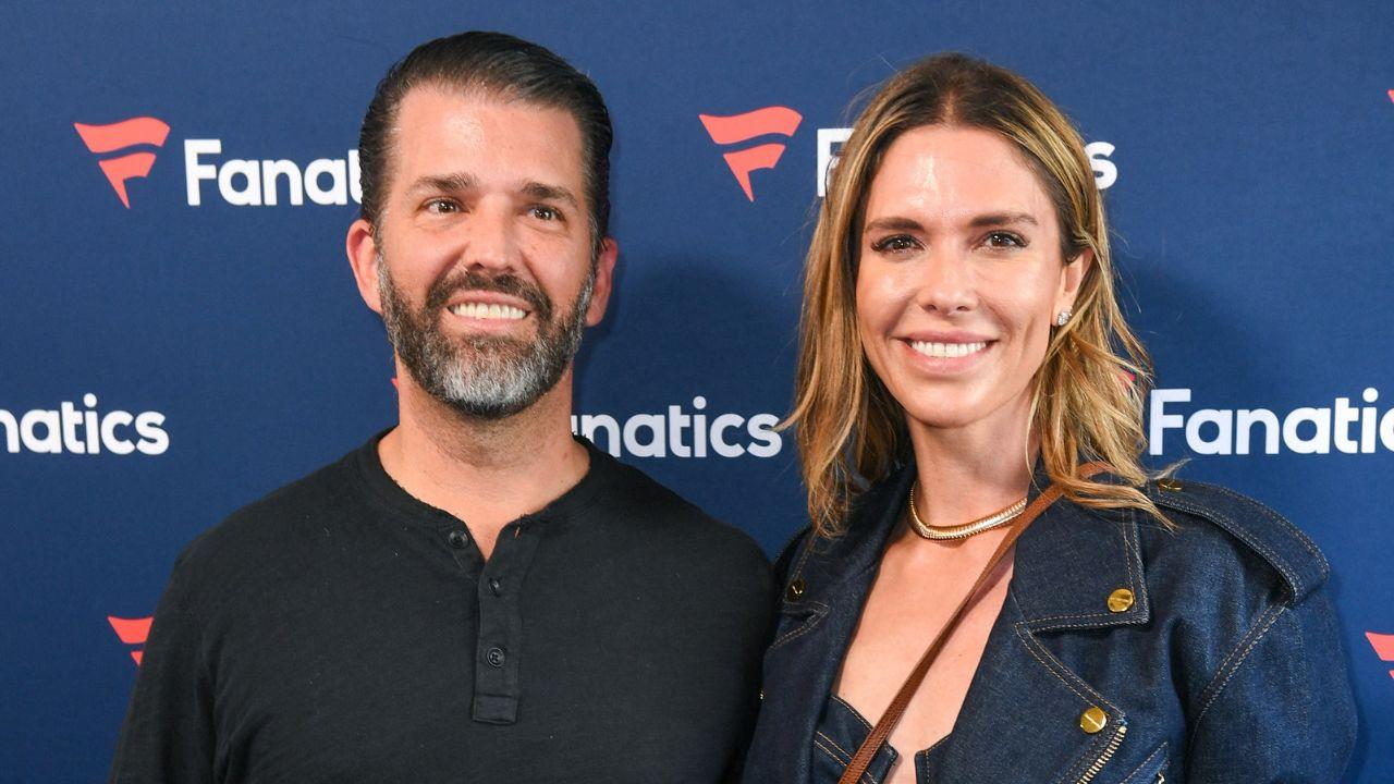 image of Don Trump Jr. described the wedding celebration as 'really small' on his 'Triggered' podcast.