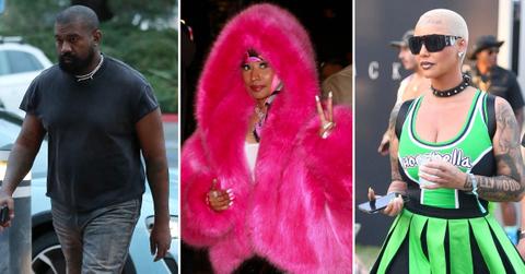 kanye west wanted threesome nicki minaj amber rose pp