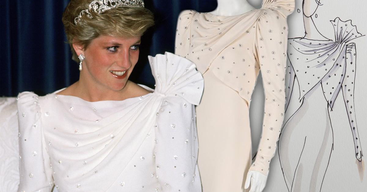 Princess Diana's White Dress To Go For $100K When Sold At Auction