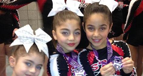 //teresa giudice milania antonia cheerleading square