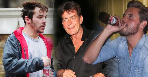 celebrity drunk party booze