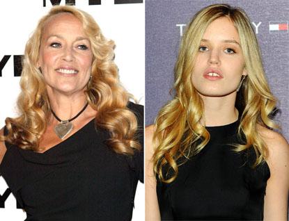 //jerry hall georgia jagger doppelganger mom daughter