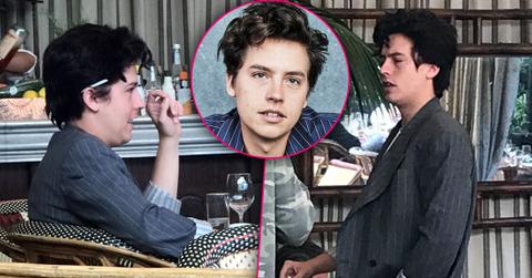 Disheveled ‘Riverdale’ Star Cole Sprouse’s Daytime Partying Caught On Camera