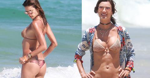 //alessandra ambrosio bikini body butt pp
