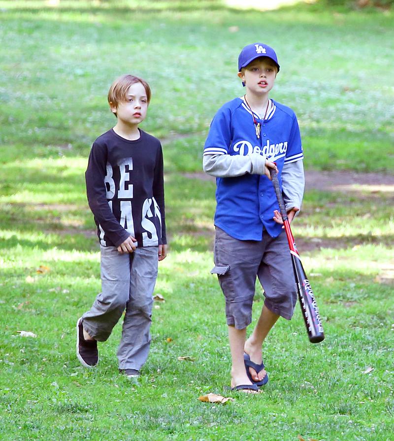 Angelina Jolie Divorce Brad Pitt Kids Shiloh Park Uncle James Haven