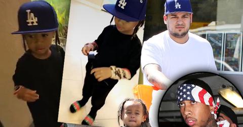 blac chyna son king rob kardashian halloween costume