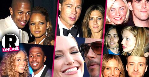 //celebrity love triangles stars dated same person pp sl