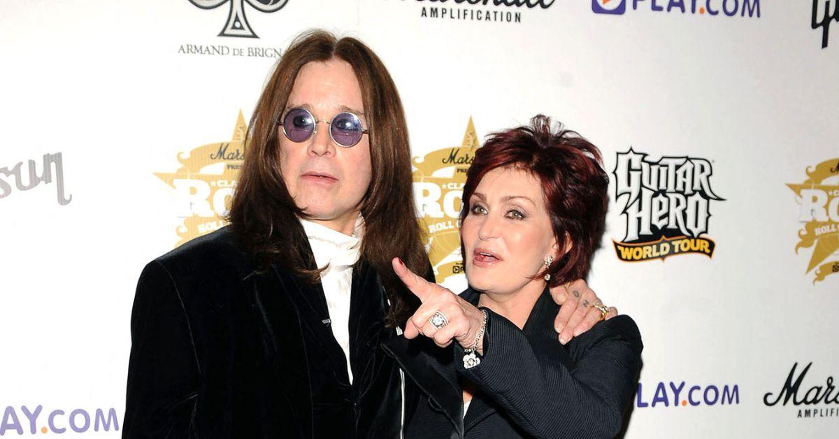 Photo of Ozzy and Sharon Osbourne
