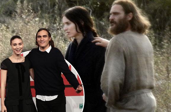 Joaquin Phoenix Rooney Mara Dating Rumors Movie Set