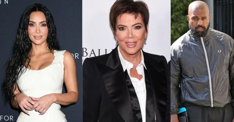 Photo of Kim Kardashian, Kris Jenner, Kanye West