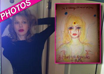 //courtney love twitter photos drawing