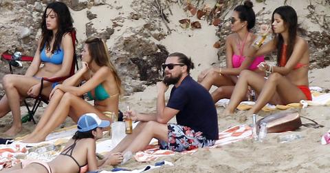 //Leonardo DiCaprio Beach St Barth
