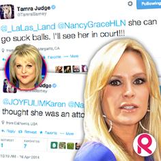 //tamra judge nancy grace face off rhoc children neglect sq