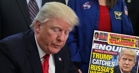 //president donald trump catches russia white house spy pp